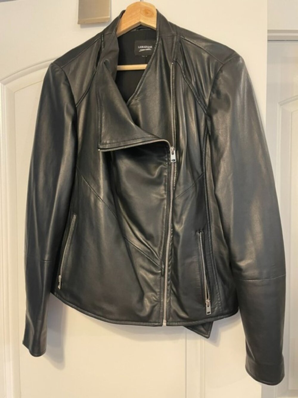 Ladies leather Jacket by Lamarque